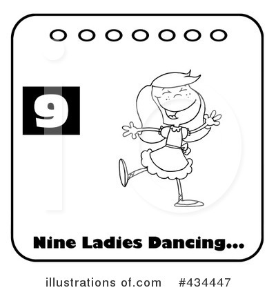Dancing Clipart #434447 by Hit Toon