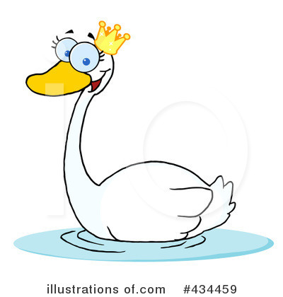 Swans Clipart #434459 by Hit Toon