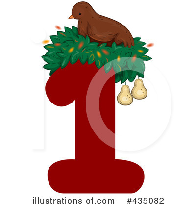 Twelve Days Of Christmas Clipart #435082 by BNP Design Studio