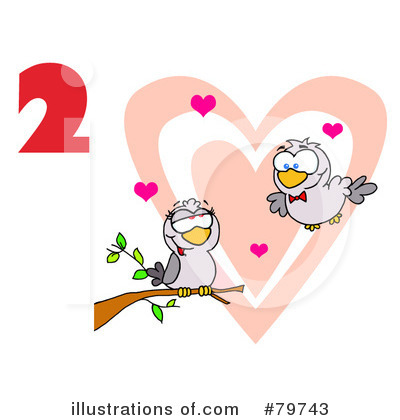 Royalty-Free (RF) Twelve Days Of Christmas Clipart Illustration by Hit Toon - Stock Sample #79743