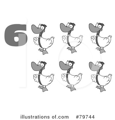 Goose Clipart #79744 by Hit Toon