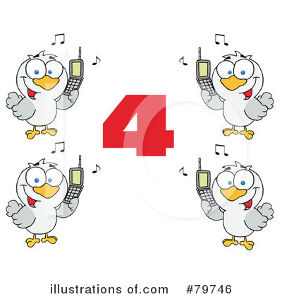 Royalty-Free (RF) Twelve Days Of Christmas Clipart Illustration by Hit Toon - Stock Sample #79746