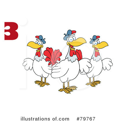 French Hens Clipart #79767 by Hit Toon