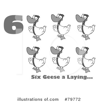 Goose Clipart #79772 by Hit Toon