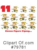Twelve Days Of Christmas Clipart #79781 by Hit Toon