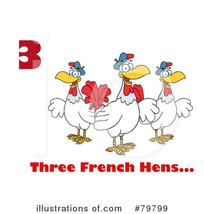 French Hens Clipart #79799 by Hit Toon