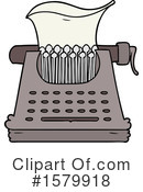 Typewriter Clipart #1579918 by lineartestpilot