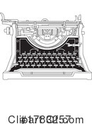 Typewriter Clipart #1783257 by Lal Perera