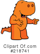 Tyrannosaurus Clipart #218741 by Cory Thoman