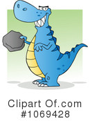 Tyrannosaurus Rex Clipart #1069428 by Hit Toon