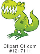 Tyrannosaurus Rex Clipart #1217111 by Zooco