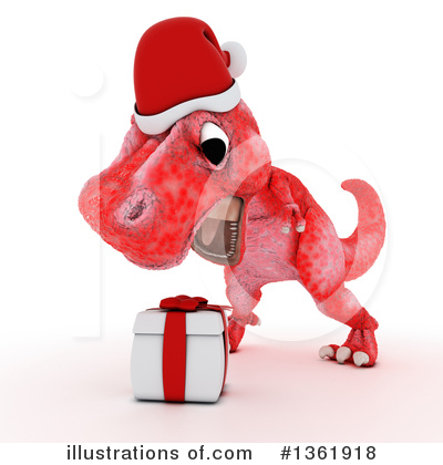 Royalty-Free (RF) Tyrannosaurus Rex Clipart Illustration by KJ Pargeter - Stock Sample #1361918