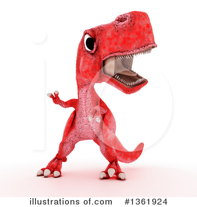 Tyrannosaurus Clipart #1361924 by KJ Pargeter