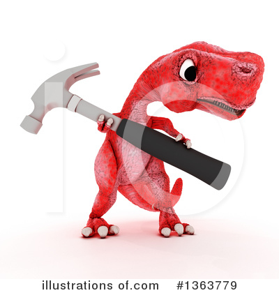 Tyrannosaurus Rex Clipart #1363779 by KJ Pargeter