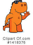 Tyrannosaurus Rex Clipart #1418376 by Cory Thoman