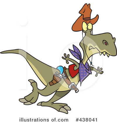 Dinosaur Clipart #438041 by toonaday