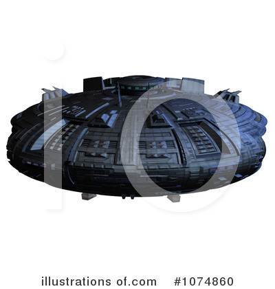 Spaceship Clipart #1074860 by Ralf61