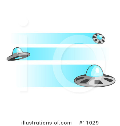 Royalty-Free (RF) Ufo Clipart Illustration by Leo Blanchette - Stock Sample #11029