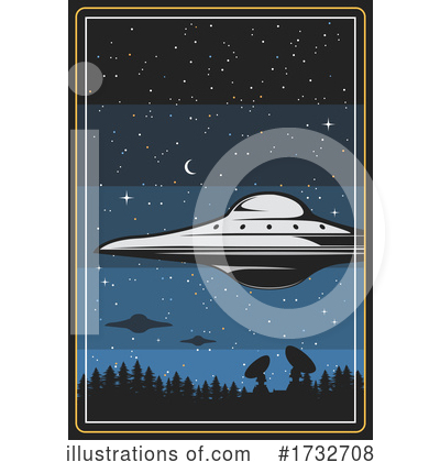Royalty-Free (RF) Ufo Clipart Illustration by Vector Tradition SM - Stock Sample #1732708