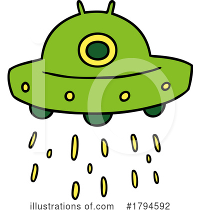 Alien Clipart #1794592 by lineartestpilot