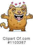 Ugly Cat Clipart #1103387 by Cory Thoman