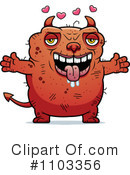 Ugly Devil Clipart #1103356 by Cory Thoman