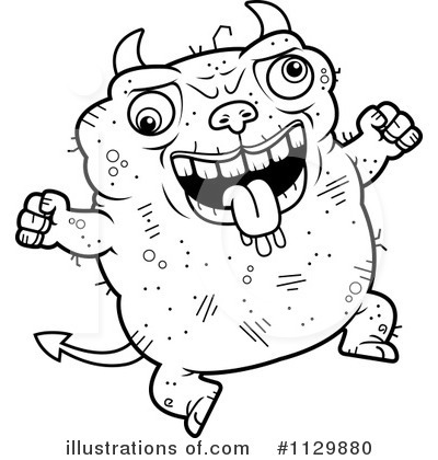 Royalty-Free (RF) Ugly Devil Clipart Illustration by Cory Thoman - Stock Sample #1129880
