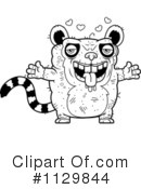 Ugly Lemur Clipart #1129844 by Cory Thoman