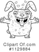 Ugly Rabbit Clipart #1129884 by Cory Thoman