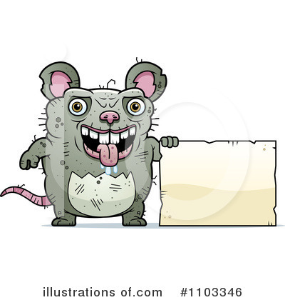 Royalty-Free (RF) Ugly Rat Clipart Illustration by Cory Thoman - Stock Sample #1103346
