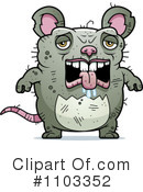 Ugly Rat Clipart #1103352 by Cory Thoman