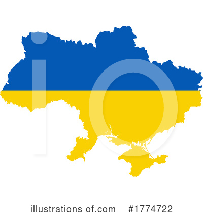 Royalty-Free (RF) Ukraine Clipart Illustration by Hit Toon - Stock Sample #1774722