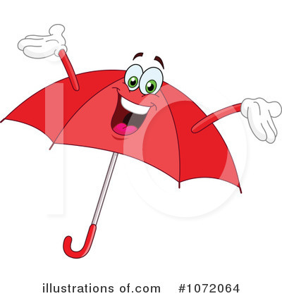 Royalty-Free (RF) Umbrella Clipart Illustration by yayayoyo - Stock Sample #1072064