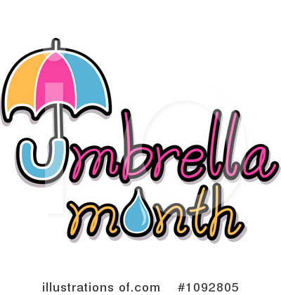 Royalty-Free (RF) Umbrella Clipart Illustration by BNP Design Studio - Stock Sample #1092805
