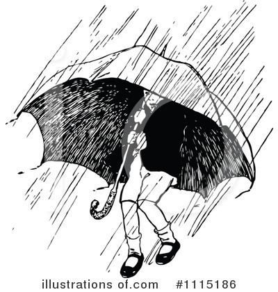 Umbrella Clipart #1115186 by Prawny Vintage