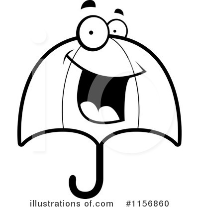 Royalty-Free (RF) Umbrella Clipart Illustration by Cory Thoman - Stock Sample #1156860