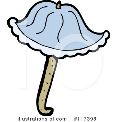 Royalty-Free (RF) Umbrella Clipart Illustration by lineartestpilot - Stock Sample #1173981