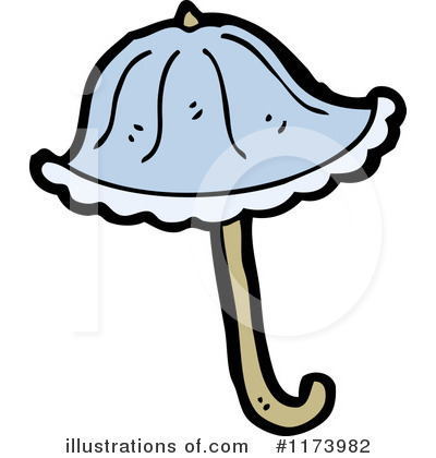 Royalty-Free (RF) Umbrella Clipart Illustration by lineartestpilot - Stock Sample #1173982