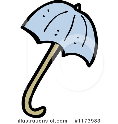 Royalty-Free (RF) Umbrella Clipart Illustration by lineartestpilot - Stock Sample #1173983