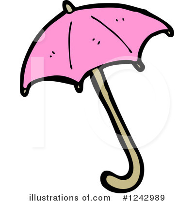 Royalty-Free (RF) Umbrella Clipart Illustration by lineartestpilot - Stock Sample #1242989