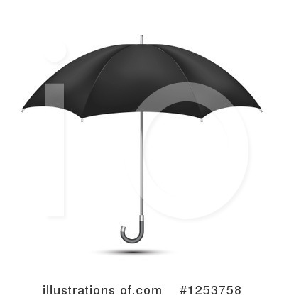 Royalty-Free (RF) Umbrella Clipart Illustration by vectorace - Stock Sample #1253758