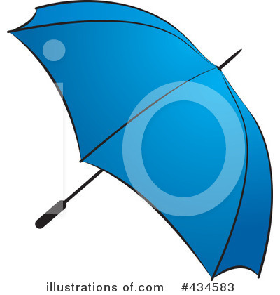 Royalty-Free (RF) Umbrella Clipart Illustration by Lal Perera - Stock Sample #434583