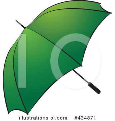 Royalty-Free (RF) Umbrella Clipart Illustration by Lal Perera - Stock Sample #434871