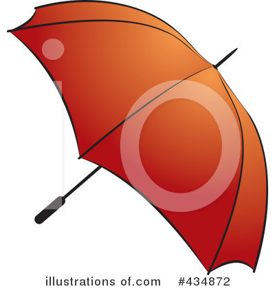 Royalty-Free (RF) Umbrella Clipart Illustration by Lal Perera - Stock Sample #434872