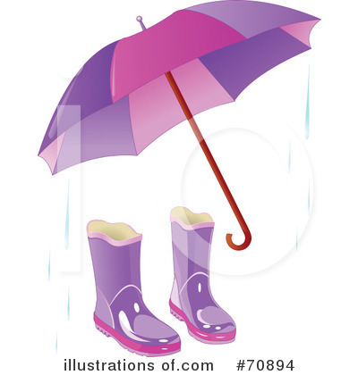Royalty-Free (RF) Umbrella Clipart Illustration by Pushkin - Stock Sample #70894