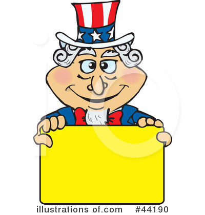 Uncle Sam Clipart #44190 by Dennis Holmes Designs