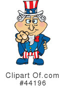 Uncle Sam Character Clipart #44196 by Dennis Holmes Designs