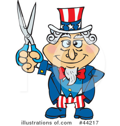 United States Clipart #44217 by Dennis Holmes Designs
