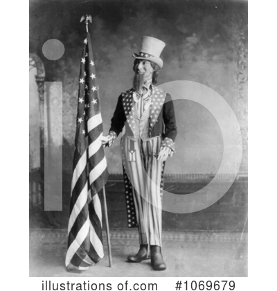 Royalty-Free (RF) Uncle Sam Clipart Illustration by JVPD - Stock Sample #1069679