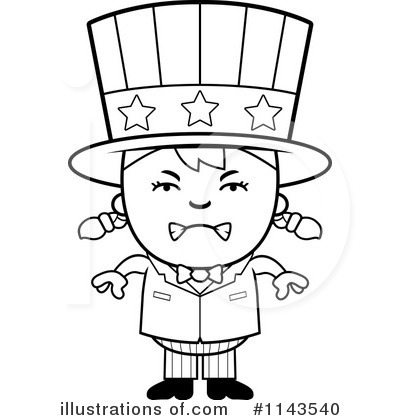 Royalty-Free (RF) Uncle Sam Clipart Illustration by Cory Thoman - Stock Sample #1143540